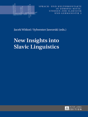 cover image of New Insights into Slavic Linguistics